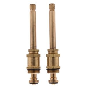RIGHT HAND HOT AND COLD STEM WITH BONNETS FOR SAYCO BATH
