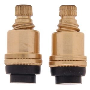 VALVE REBUILD KIT WITH RIGHT STEMS FOR AMERICAN STANDARD AQUASEAL FAUCET WITHOUT LOCKNUT