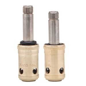 T&S PAIR HOT & COLD STEMS