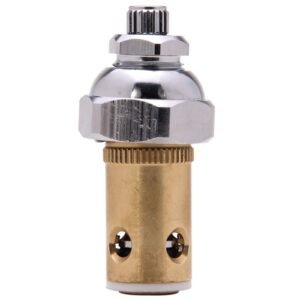 T&S RH STEM W/SPRNG CHK & CAP NOLEAD