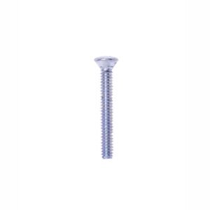 STAINLESS STEEL OVAL HEAD SCREW, CHROME PLATED