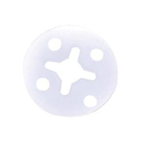 PLASTIC STAND-UP WASHER FOR BRASS RETAINER CLOSET BOLT