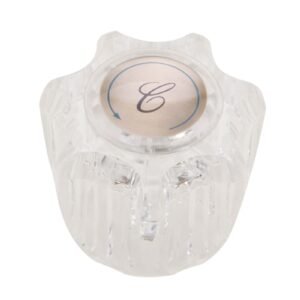 CLEAR ACRYLIC COLD HANDLE (GENERIC) FOR DELTA KITCHEN FAUCET