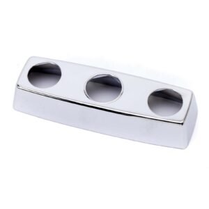 CHROME DECK COVER FOR ENCORE 6 HI-RISE TWO HANDLE BAR FAUCET, 4