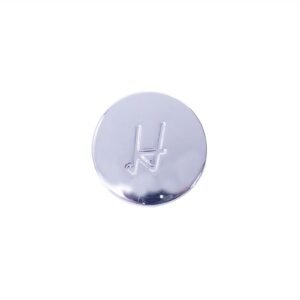 154H PLASTIC SNAP-IN HOT INDEX BUTTON FOR CRANE, PRICE PFISTER, SAVOY, 1-1/16 OD