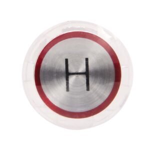 170H PLASTIC SNAP-IN HOT INDEX BUTTON FOR KOHLER, LARDEN, 13/16 OD