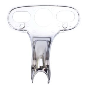 BRUSHED NICKEL ABS THROAT PLATE FOR SINGLE LEVER LAVATORY