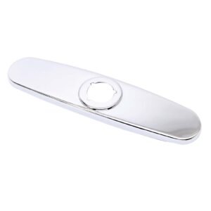 CHROME DECK COVER FOR ENDURANCE LEVER HANDLE KITCHEN FAUCET