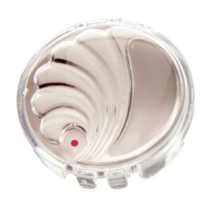 PLASTIC SNAP-IN HOT INDEX BUTTON FOR DELTA/DELEX KITCHEN, LAVATORY, TUB AND SHOWER, 1-1/2 OD