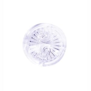 COLD INDEX BUTTON CLEAR 1 1/4 OD