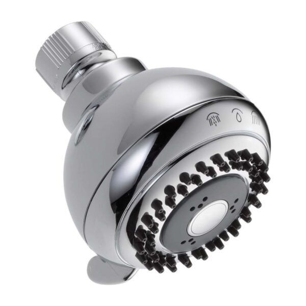 DELTA 4-SETTING SHOWERHEAD W/ BRASS B/J
