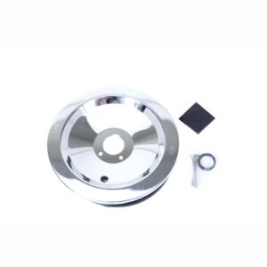 ESCUTCHEON WITH DIVETER HOLE FOR MOEN, CHROME PLATED