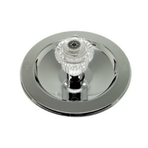 CHROME REMODLING TRIM KIT FOR MOEN LEGEND SERIES 2200 AND 2400 TUB/SHOWER BATH FIXTURE WITH DIVERTER