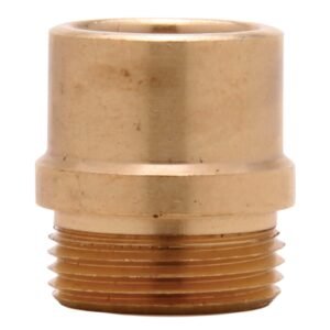 5 PLAIN BRASS NO-LEAD BIBB SEAT (GENERIC) FOR CENTRAL BRASS, 5/8-24