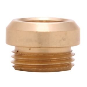 PLAIN BRASS NO-LEAD BIBB SEAT (GENERIC) FOR FLO-FREE SPEAKMAN KITCHEN FAUCET, 7/16-27