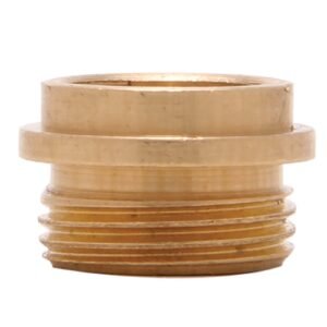 701LF #24 NO-LEAD PLAIN BRASS BIBB SEAT (BULK) FOR UNIVERSAL RUNDLE, 17/32 - 24 TPI