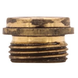 35 PLAIN BRASS NO-LEAD BIBB SEAT (GENERIC) FOR CRANE, 9/16-24