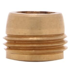 65 PLAIN BRASS NO-LEAD BIBB SEAT (GENERIC) FOR HARCRAFT, 7/16-20