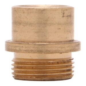 1875LF #74 NO-LEAD PLAIN BRASS BIBB SEAT (BULK) FOR INDIANA BRASS, 9/16 - 27 TPI