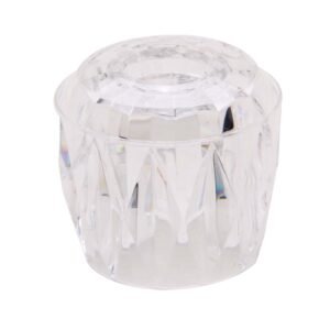 CLEAR ACRYLIC D BROACH HANDLE ONLY