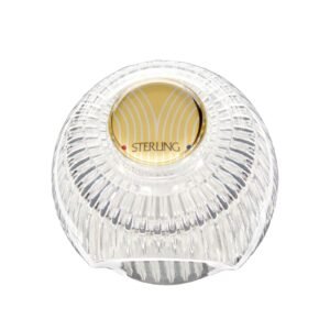 CLEAR SQUARE BROACH HANDLE ASSEMBLY FOR 04 LAVATORY FAUCET AND BATH FIXTURE