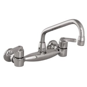 PLUMBMASTER COMMERCIAL WALL MOUNT FAUCET W/ 14 SPOUT