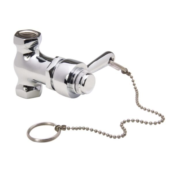 CHROME PLATED BRASS SELF-CLOSING SHOWER VALVE, 1/2, IPS