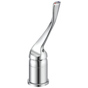 DELTA SINGLE HANDLE WIDESPREAD BATHROOM FAUCET LESS SPOUT