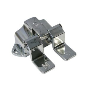 T&S B-0502 POLISHED CHROME BRASS DOUBLE PEDAL VALVE, 1/2 FNPT