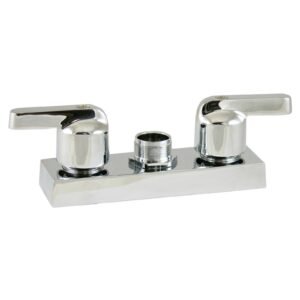 FAUCETS-PM HD COMMERCIAL 4 DECK FAUCET, BODY W/ CANOPY