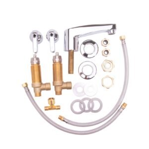FAUCETS-PM HD COMMERCIAL ADJ WIDESPRD FCT, LEVER HNDL