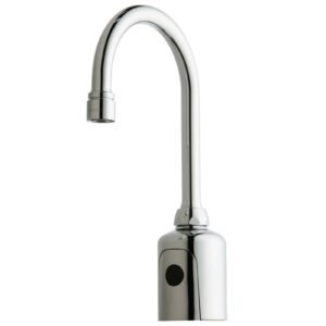 116.213.21.1 SINGLE HOLE FAUCET, CHICAGO HYTRONIC GOOSENECK
