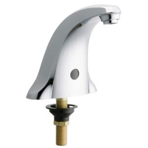 E-TRONIC 40 BATTERY POWERED, DECK MOUNTED, IR FAUCET, SINGLE HOLE, CHROME