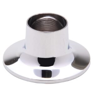 LAVATORY ESCUTCHEON (BAGGED), 2-1/2 BOTTOM X 1-5/32 TOP, CHROME PLATED