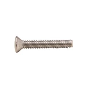 47 SMALL OVAL HEAD HANDLE SCREW, #8-32 X 1, CHROME PLATED
