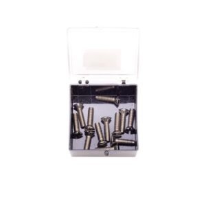 51 OVAL HEAD HANDLE SCREW, #10-24 X 3/4, CHROME PLATED
