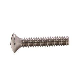 49 OVAL HEAD HANDLE SCREW, #10-24 X 1, CHROME PLATED