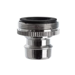 CHROME PLATED BRASS SNAP NIPPLE FOR DISHWASHERS
