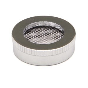 10 TRIPLE CHROME PLATED BRASS FEMALE RETAINER WITH SCREEN AND WASHER FOR 15/16 AERATORS