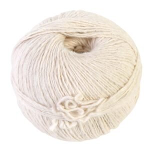 COTTON FIBER FINE 5-END CANDLE WICKING BALL , 78 FT