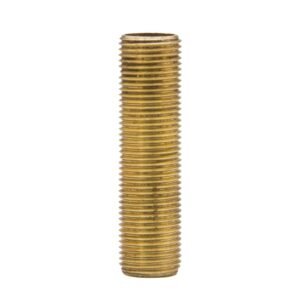 SOLID BRASS ESCUTCHEON NIPPLE 2-1/2