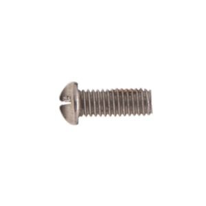 SELF-LOCKING MONEL BIBB SCREW, CHROME PLATED, #10-32