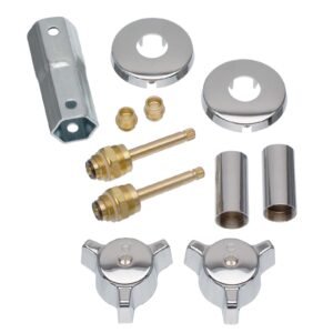 2-HANDLE REMODELING TRIM KIT FOR INDIANA BRASS TUB & SHOWER