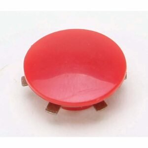 P S MFG RED INDEX BUTTON (NO STAMP)