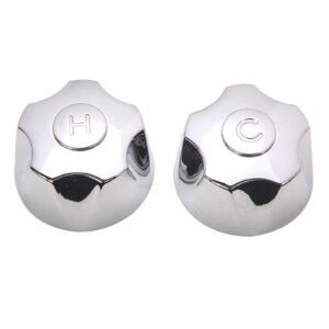 PAIR #11A METAL ROUND HNDLS