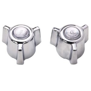 DIRECT-FIT CROSS CANOPY HANDLES IN CHROME