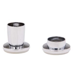 DIE-CAST ADJUSTABLE SHOWER ROD FLANGE (BULK), CHROME PLATED