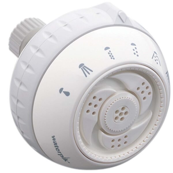 6-SETTING WATERPIK MASSAGING SHOWERHEAD