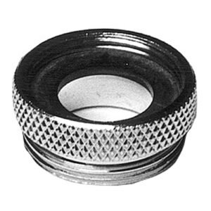 NEOPERL 5020505 CHROME PLATED BRASS FAUCET ADAPTER, 13/16 FEMALE X 55/64 MALE