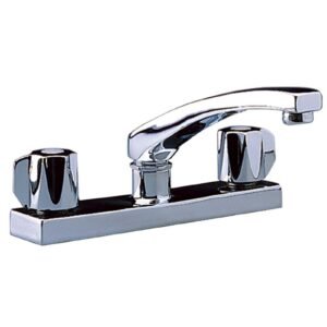 FINALE KITCHEN WITH CAST SPOUT CANOPY BLADE HDLES,L/SPRAY,CH